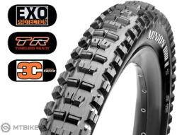 Maxxis Minion DHR II 27.5x2.40" WT DH 3C MaxxGrip külső gumi, TR, kevlárperemes