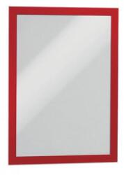 DURABLE Duraframe A4 1db/csomag piros öntapadó infokeret (489903) - officedepot