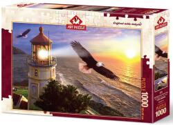 Art Puzzle Puzzle Art Puzzle din 1000 de piese - Zbor inalt la rasaritul soarelui, Stive Sundram (4221) Puzzle