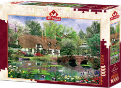 Art Puzzle Puzzle Art Puzzle din 1000 de piese - Water Lilies (5189) Puzzle