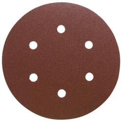 Forum Disc abraziv corindon Forum, velcro, 6 gauri, 150mm, G120, 100 bucati (4317784874717) - constructii-mag