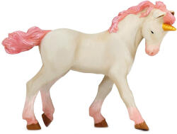 Papo Figurina Papo The Enchanted World - Unicorn cu o coama roz (39078) Figurina