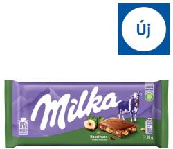 Milka alpesi tej felhasználásával készült tejcsokoládé törtmogyoróval 90 g