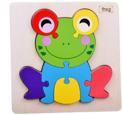 Inlea4Fun Béka fa kirakó Oktató puzzle gyerekeknek ZA5371 (JO-ZA5371)