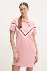 GUESS rochie SUZANNE culoarea roz, mini, dreaptă, V5RK00 KCOK1 PPYA-SUD0J9_30X (V5RK00.KCOK1)