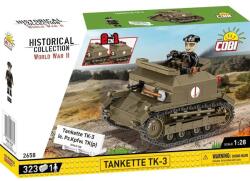 COBI II WW Tankette TK-3 / le. PzKpfw TK(p), 1: 28, 318 p, 1 f (CBCOBI-2658)
