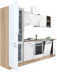 Leziter Yorki 280 konyhabútor alsó sütős, alulfagyasztós hűtős kivitelben (L280STFH-SUT-AF)