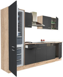 Leziter Yorki 280 konyhabútor alulfagyasztós hűtős kivitelben (L280STAN-AF)