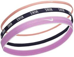 NIKE Vegyes fejpánt (3 darabos csomag) lila|rózsaszín|szürke