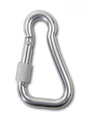 BETA 8276G 10X100 Asszimmetrikus karabiner horog AISI 316 (ROBUR 8276G/10X100) (BETA-082760310)