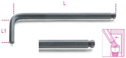 Beta 96BP-AS 1/8 Hajlított gömbfejű imbuszkulcs, barnított (BETA 96BP/AS 1/8) (BETA-000960990)