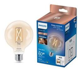 Philips Smart filament átlátszó E27 G95 7 W (60 W), WW-CW (929003018221)