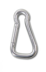 BETA 8276 10X100 Asszimmetrikus karabiner horog AISI 316 (ROBUR 8276/10X100) (BETA-082760210)