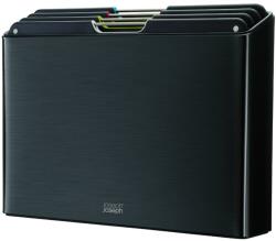 Joseph Joseph Set tocător FOLIO STEEL , 4 buc, cu suport, negru, Joseph Joseph (JS60171) Tocator