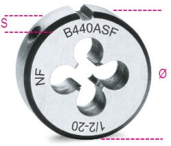 Beta 440ASF ¼ Menetmetsző, UNF menet, krómacélból (BETA 440ASF/1/4) (BETA-004400241)