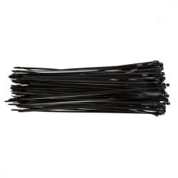 TOPEX Kábelkötegelő 3, 6mmx300mm, fekete, 100db (TOPEX-44E973)