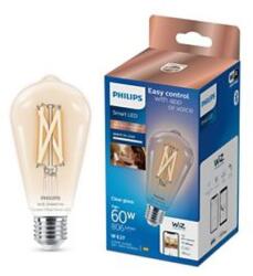 Philips Smart filament átlátszó E27 ST64 7 W (60 W), WW-CW (929003018621)