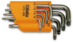 Beta 97TX/SC8 8 részes hajlított Torx(R) imbuszkulcs szerszám készlet tartóval (BETA 97TX/SC 8) (BETA-000970064)
