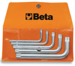 Beta 98XZN/B5 5 részes XZN® profilú imbuszkulcs szerszám készlet műanyag dobozban (BETA 98XZN/B 5) (BETA-000980650)