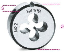 Beta 440B 18X2, 5 Menetmetsző, metrikus normál menet, krómacélból (BETA 440B/18X2, 5) (BETA-004400122)