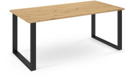 IMPERIAL 185x90 étkezőasztal - artisan tölgy (10000094492)