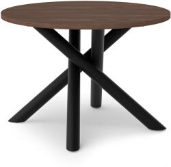 LOSO 110 kerek étkezőasztal - wisconsini dió (10000094381)