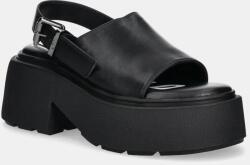 Buffalo szandál Vicious Mule Sandal fekete, női, platformos, 1602265-BLK - fekete Női 40