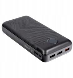 VEGER powerbank 30000 mAh Pd QC3.0 3A 20W L30 (W3008PD) fekete (6970453554167)