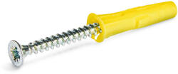 KOELNER 12 db 5x24mm UNO szett univerzális tipli+ csavar R-S11-UNO-05+/40 (K-64639)