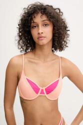 HUGO bikini felső narancssárga, enyhén merevített kosaras, 50540323 - narancssárga XL