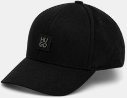 HUGO baseball sapka fekete, férfi, sima, 50539554 - fekete Univerzális méret