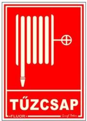 Gungl dekor Piktogram Tűzcsap piros (FLUOR. ) (300 / 61) - nyomtassingyen