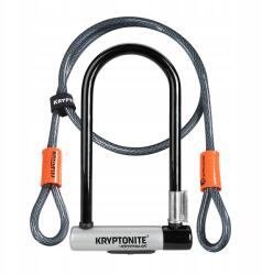 Kryptonite Kerékpárzár Kryptonite Kryptolok Standard U-Lock Kryptoflex zsinór (K001966)