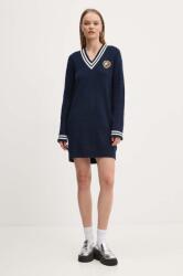 Tommy Hilfiger ruha sötétkék, mini, egyenes, DW0DW19810 - sötétkék M