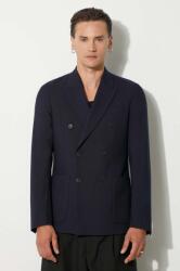 Paul Smith gyapjú kabát sötétkék, M1R-2320-N01746 - sötétkék 42/52