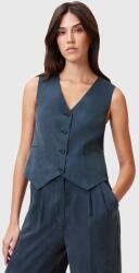 AllSaints mellény AVERIE egysoros gombolású, W039QC - kék 40