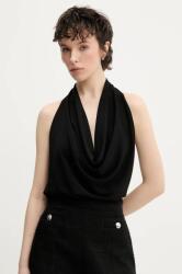 HUGO BOSS felső fekete, női, sima, 50537648 - fekete 34