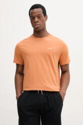 Pepe Jeans pamut póló CONTRAST CONNOR narancssárga, férfi, sima, PM509933 - narancssárga S