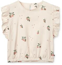 Liewood gyerek top Emery Printed Viscose Top bézs, LW19838 - bézs 98
