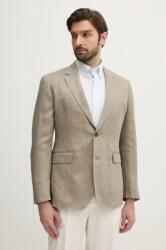 Hackett London len blézer bézs, férfi, HM443515R - bézs 52