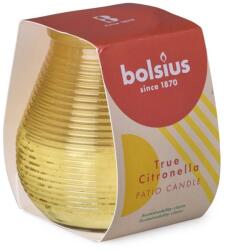 Bolsius gyertya True Citronella szúnyogok ellen 94/91 mm