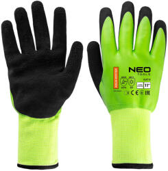 NEO TOOLS Munkakesztyű, AquaWinter, hőszigetelt, vízálló, dupla latex bevonatú poliészter, 11 (97-614-11) - neo24