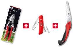 FELCO Extra csomag: FELCO 2 metszőolló + FELCO 501 svájci bicska + FELCO 602 összecsukható ágfűrész