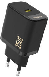 Dudao A27 GaN hálózati töltő adapter USB-C 25W, fekete
