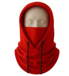 HARAHU Căciulă de fleece pentru iarnă cu glugă - Roșie/Tip1 KP36908
