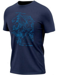 Northfinder Tricou outdoor din lână merino barbati SUSTENHORN4 nightblue (108189-480-105)