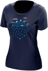 Northfinder TR-49523OR women's outdoor merino T-shirt ARGENTERA3 nightblue (108192-480-101)
