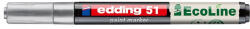 edding Lakkmarker EDDING 51 1-2 mm ezüst (7580260007) - papir-bolt