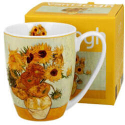 Duo Gift Van Gogh Napraforgók porcelán bögre 360 ml - díszdobozos (VR-57294)