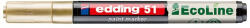 edding Lakkmarker EDDING 51 1-2mm arany (7580260006) - papir-bolt